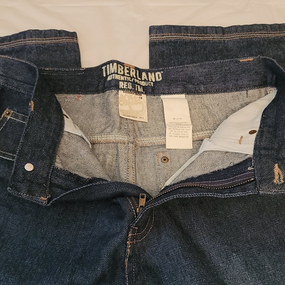 TIMBERLAND DENIM JEANS YOUTH SZ 14 - Picture 7 of 9